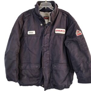 Bulwark FR Flame Resistant Jacket‎ XXL Navy Blue CAT3 JLR8NV2 Charlotte Pipe